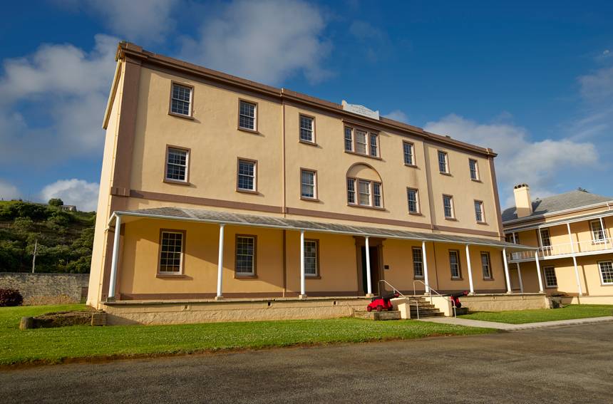 Front of New Military Barracks. Photograph: Rob Nisbet