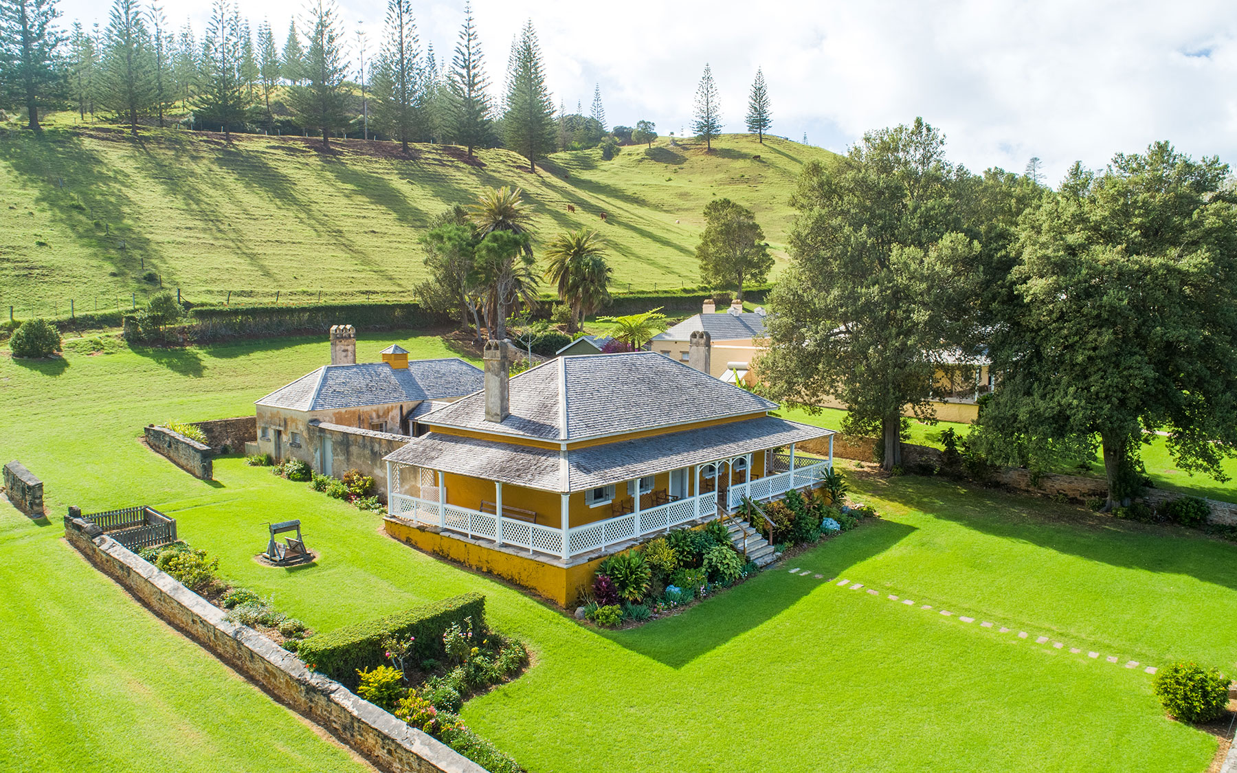 House museum, number 10 Quality Row. Photograph: Australian Government Photographer: Stuck on a Rock